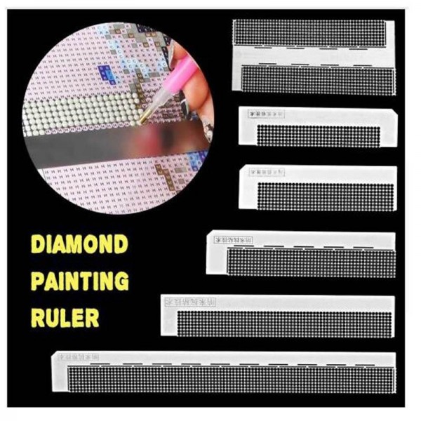 5D Diamond Painting Ruler For Round Diamonds