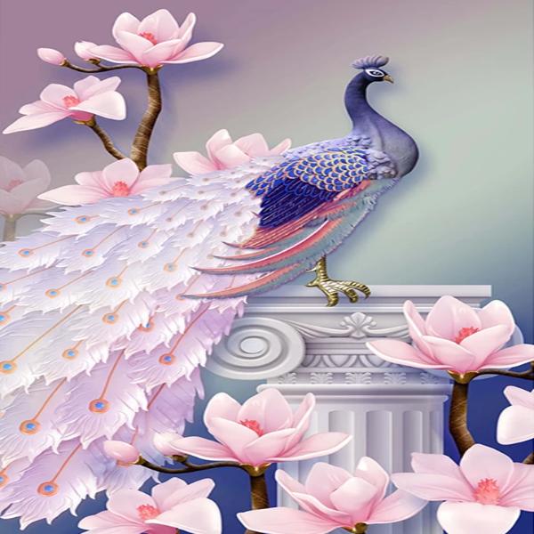 Peacock Pedestal