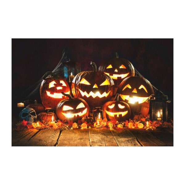 Barn Pumpkin Lanterns