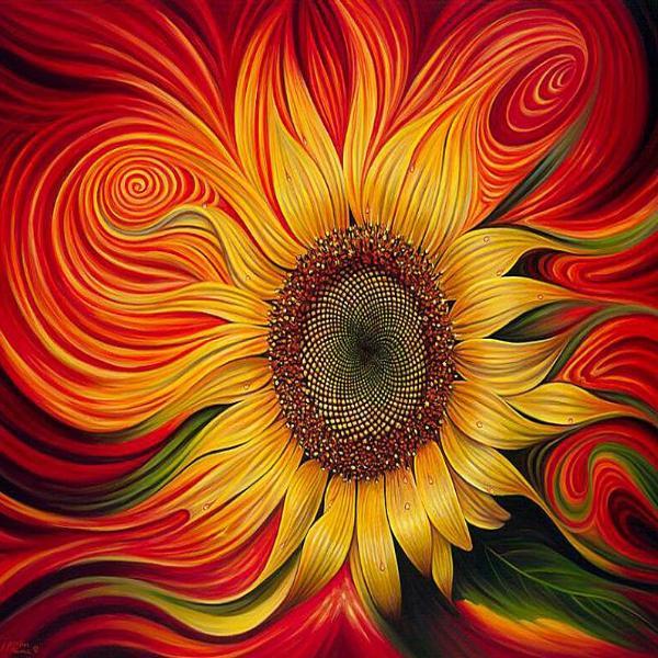 Golden-Rayed Sunflower