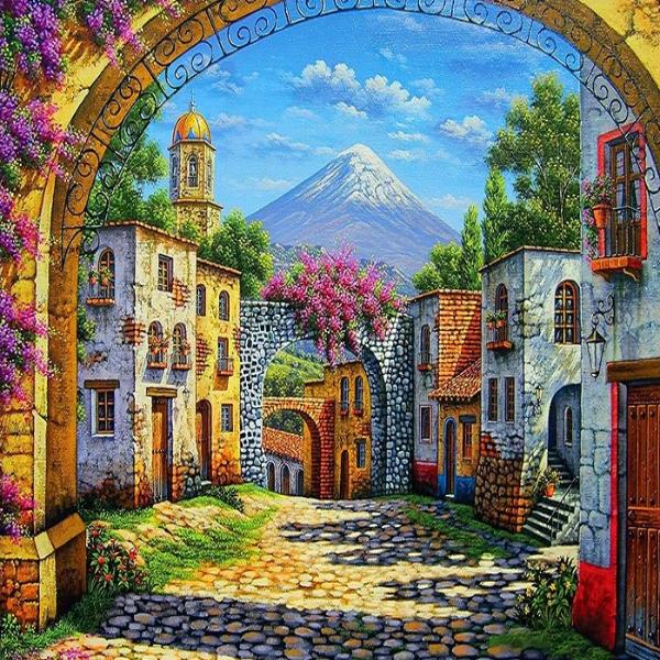Village By The Volcano